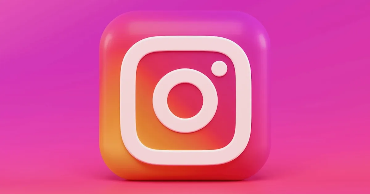 pink and white square illustration